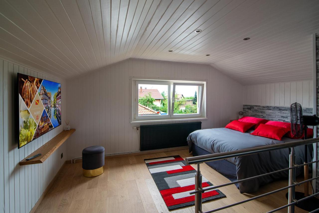 Gite Au Coeur De L'Alsace Maison Gatsby Staffelfelden Bagian luar foto