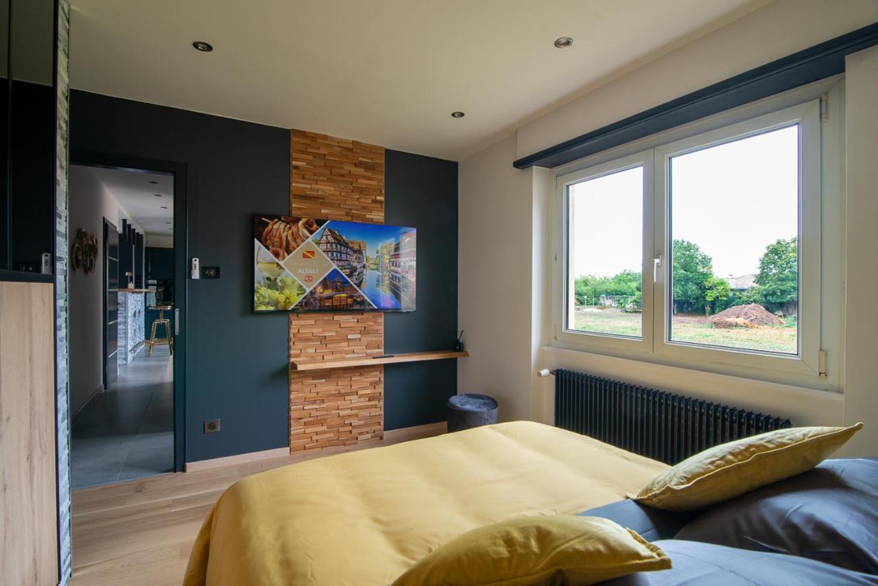 Gite Au Coeur De L'Alsace Maison Gatsby Staffelfelden Bagian luar foto